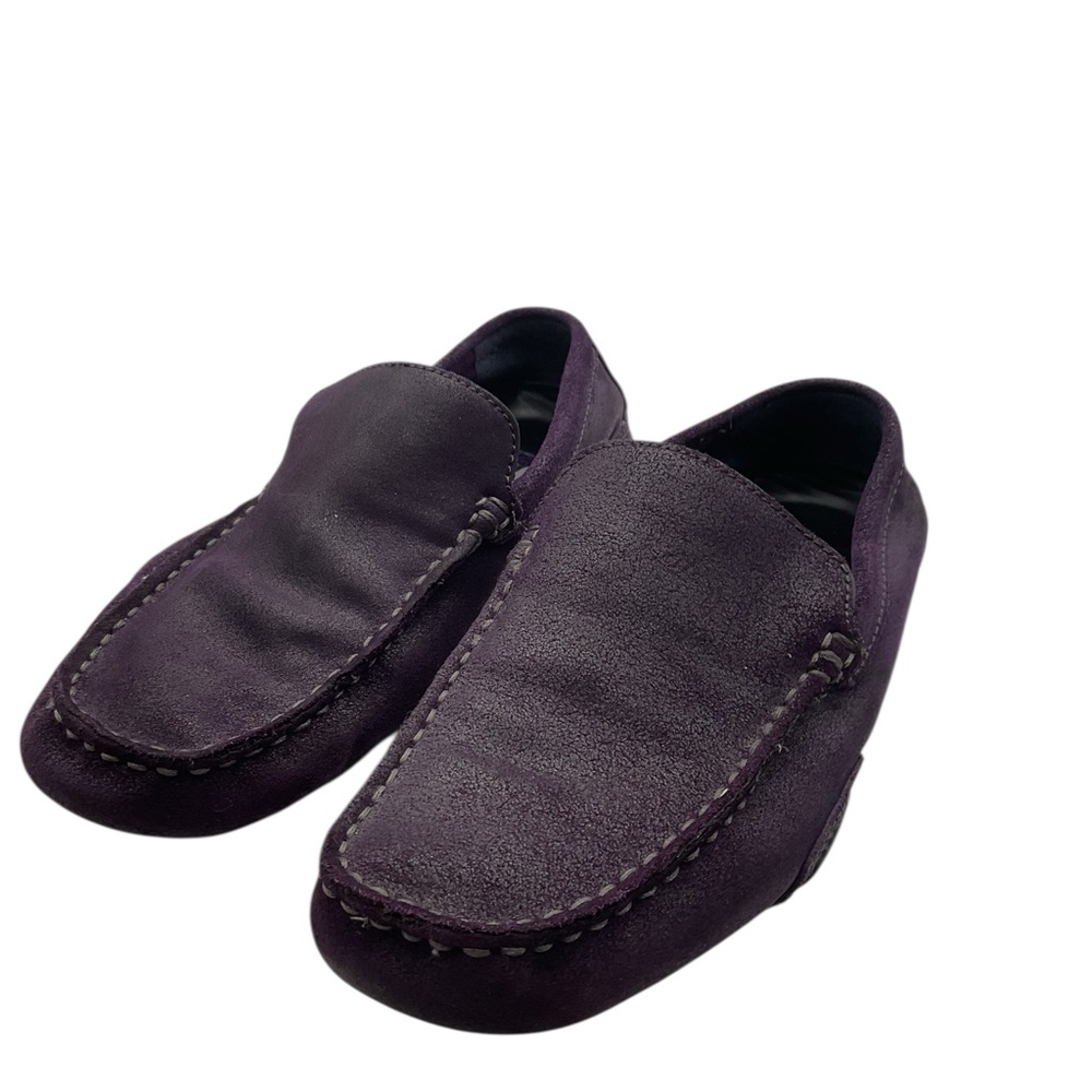 Kenneth Cole Reaction Purple leather Loafers Slip-On Comfort size 7.5 - Picture 5 of 9